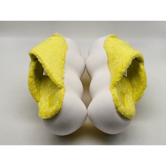 UGG Sugarcloud Slide Sandals Yellow Terry 3" Platform Women Slippers Shoes Size - Picture 5 of 10